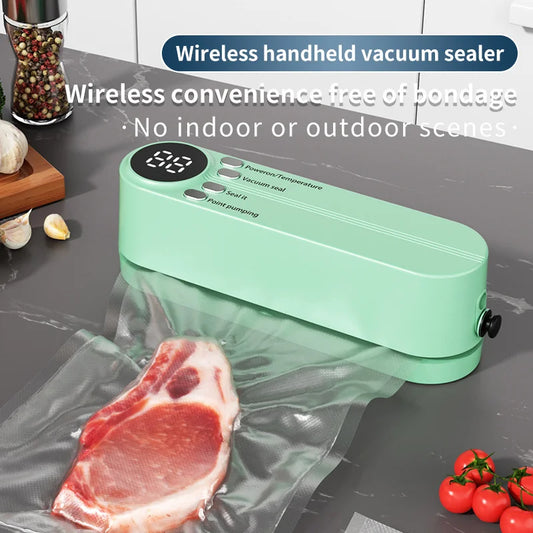 Mini Wireless Food Vacuum Sealing Machine