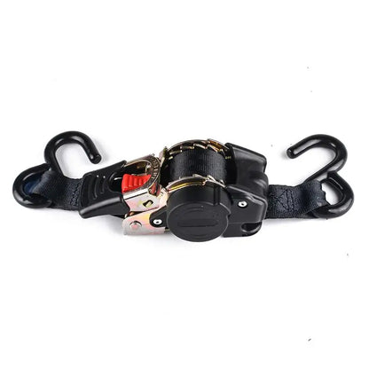 Universal Tie Down Belts With Automatic Rollup Auto Retractable