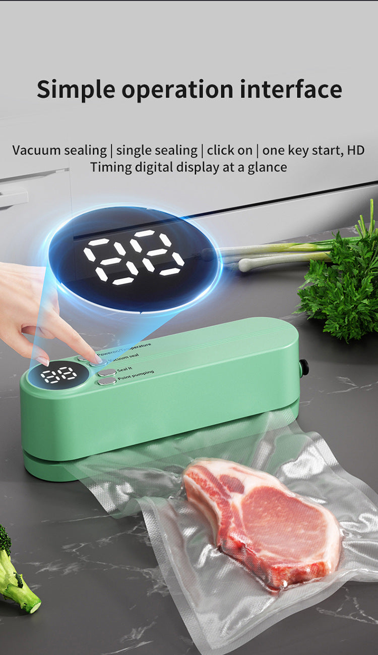 Mini Wireless Food Vacuum Sealing Machine