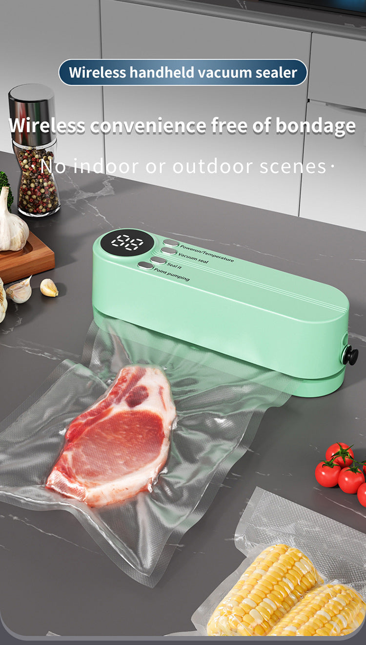 Mini Wireless Food Vacuum Sealing Machine