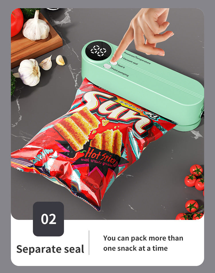 Mini Wireless Food Vacuum Sealing Machine