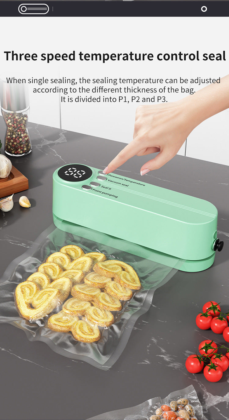 Mini Wireless Food Vacuum Sealing Machine