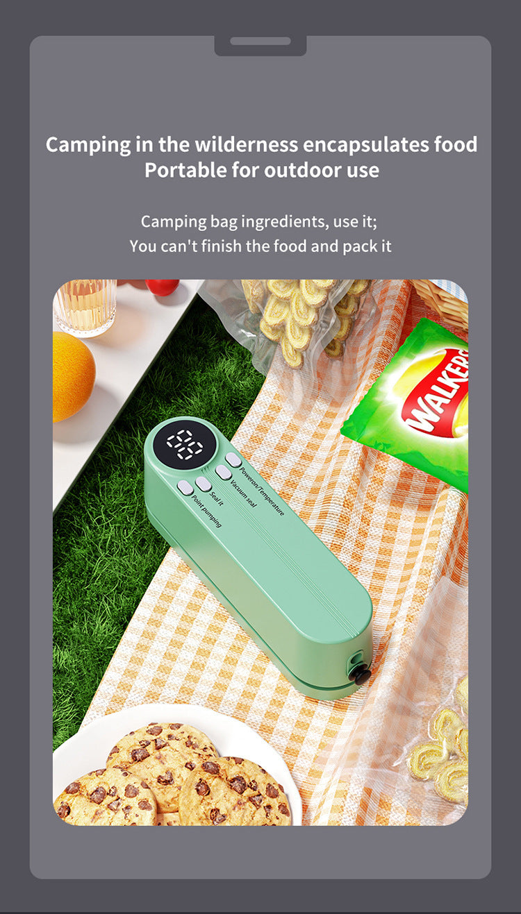 Mini Wireless Food Vacuum Sealing Machine