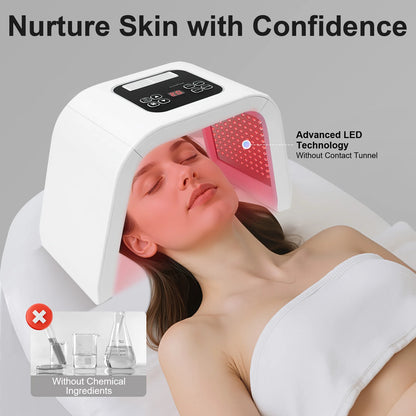 Led Mask Light Therapy Acne Remover and Wrinklement