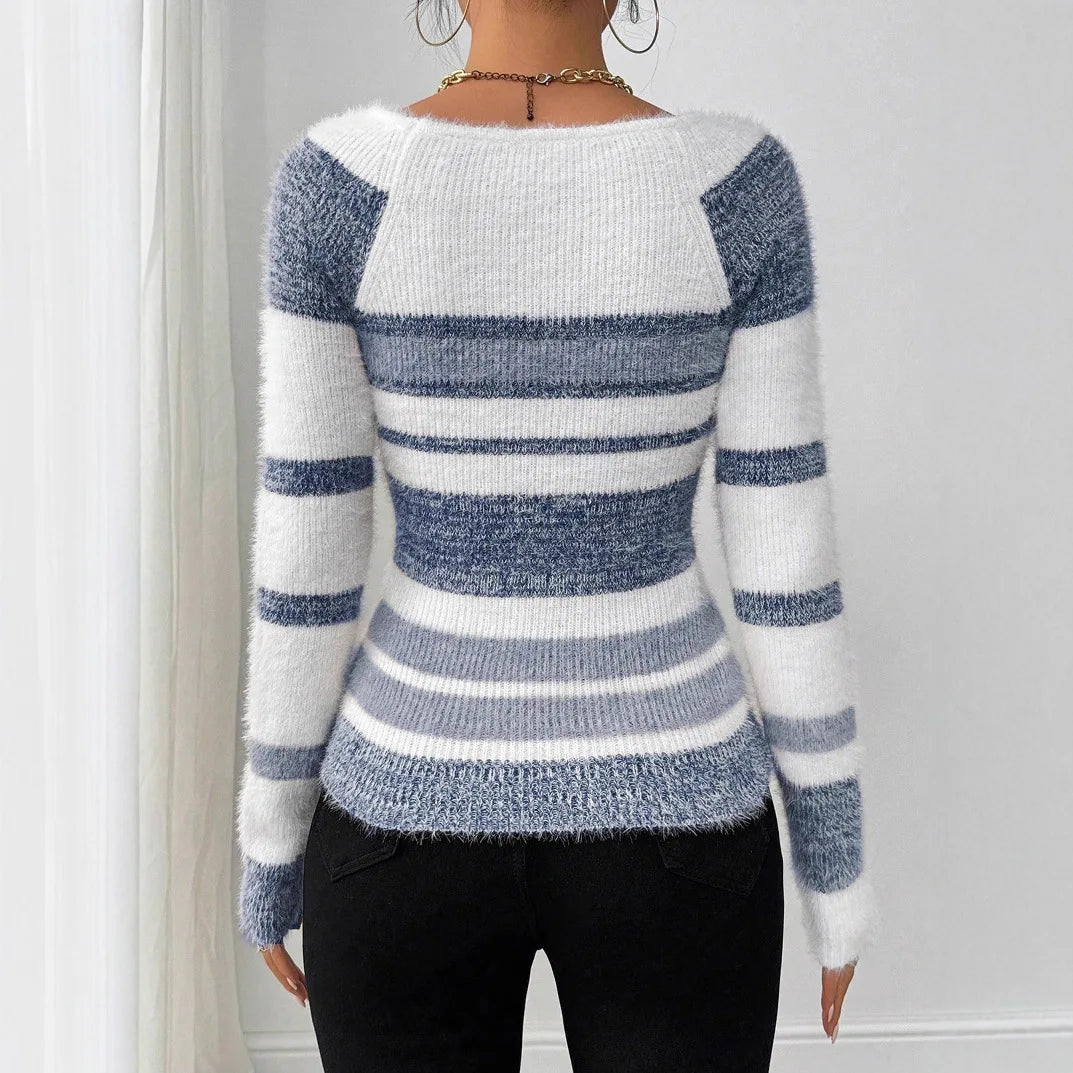 Sweater Pullover Women Knitted