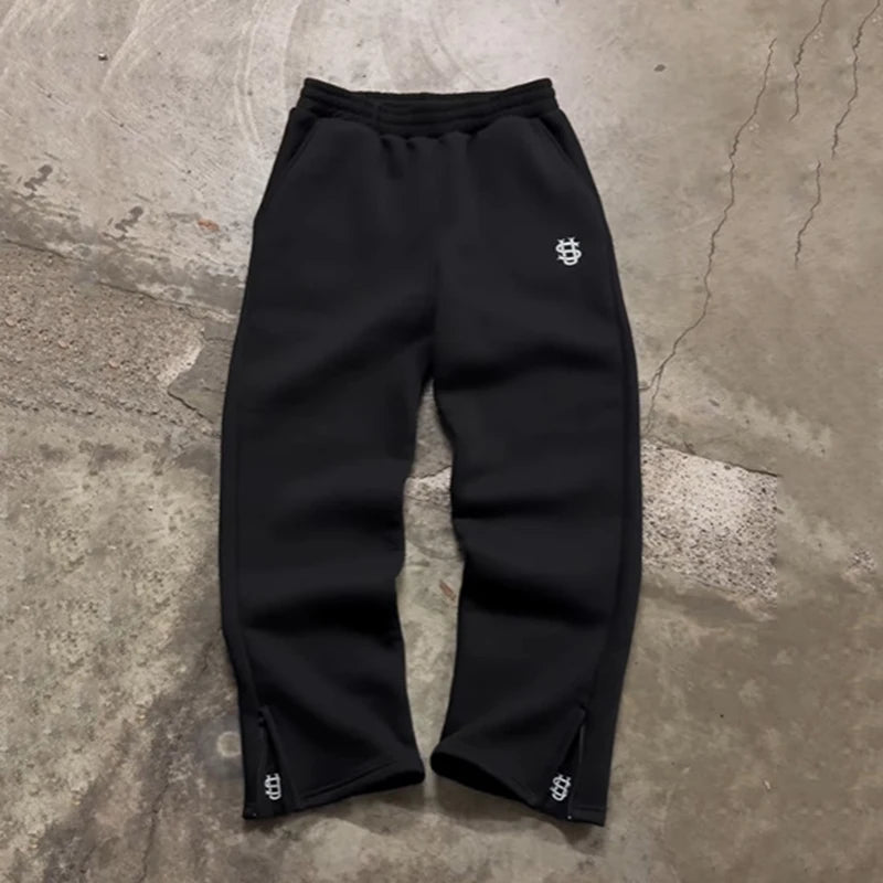 Zipper Sweatpants