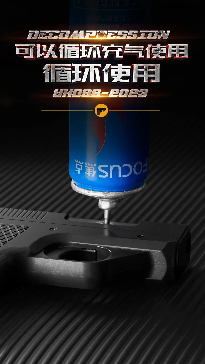 10PCS Pistol Style Lighters with 3 Cigarette Case