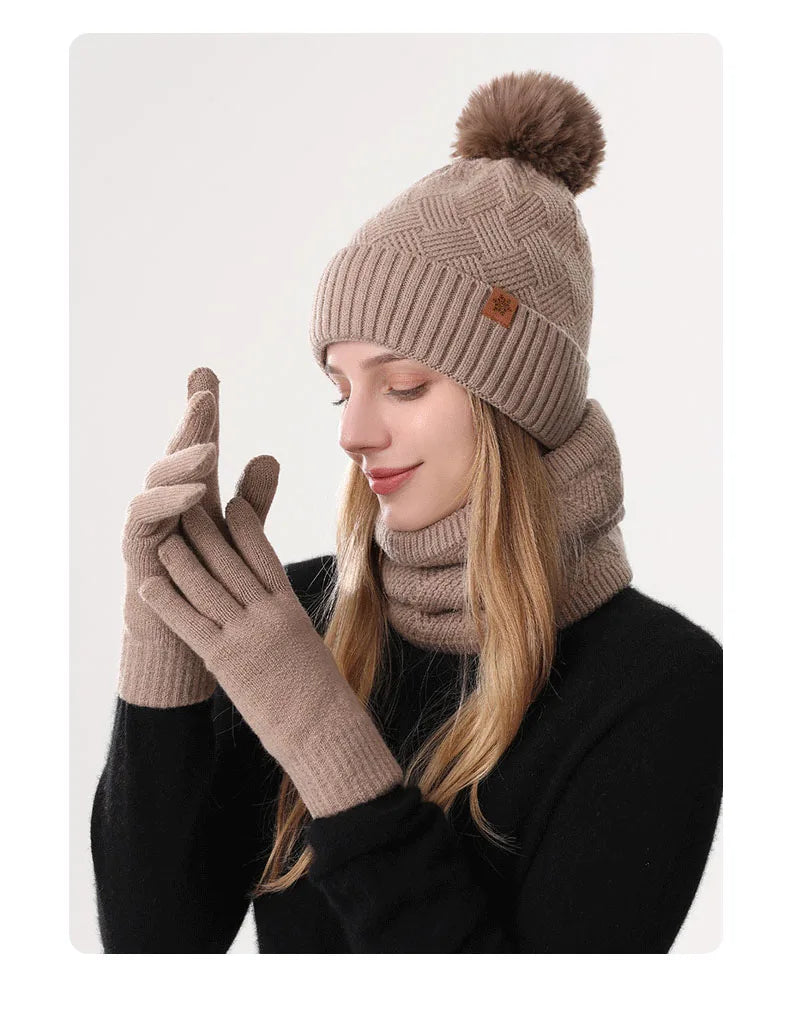 Comfortable Cold-Resistant 3pcs Winter Set
