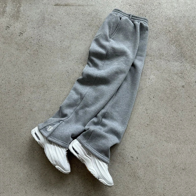Zipper Sweatpants