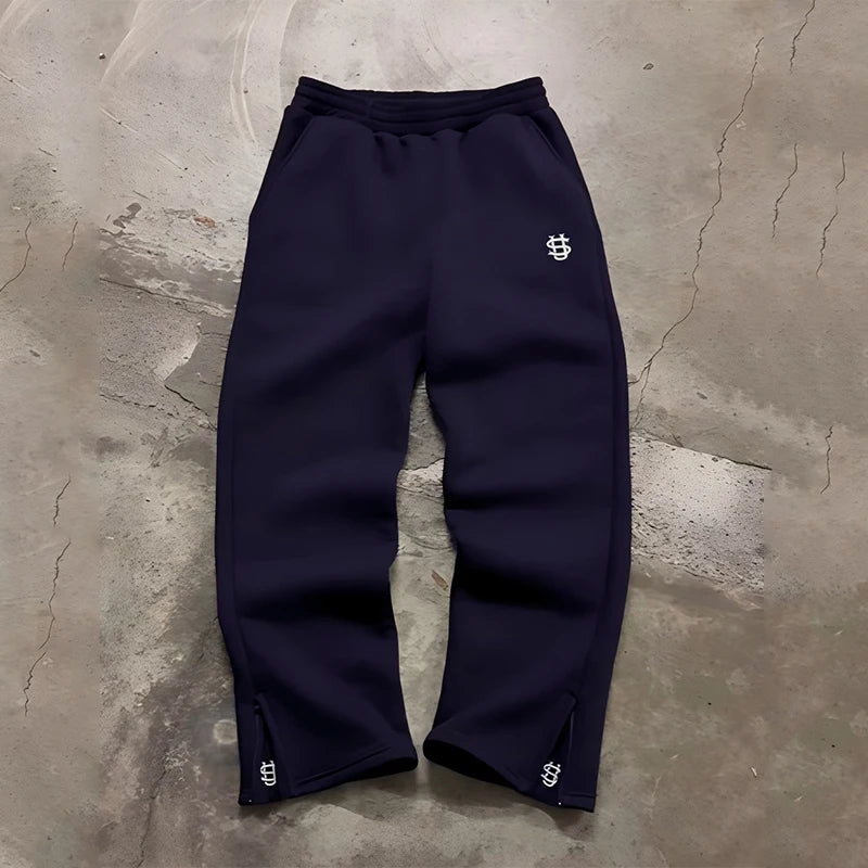 Zipper Sweatpants