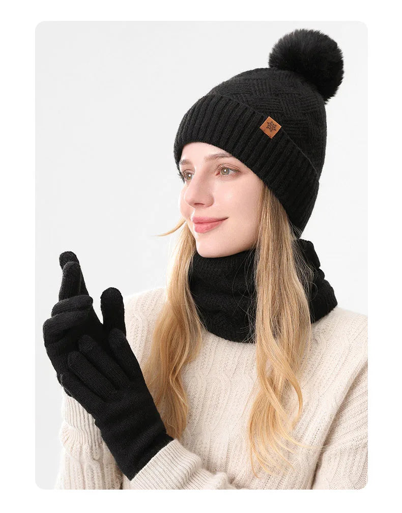 Comfortable Cold-Resistant 3pcs Winter Set