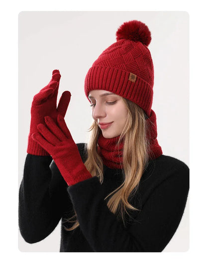 Comfortable Cold-Resistant 3pcs Winter Set