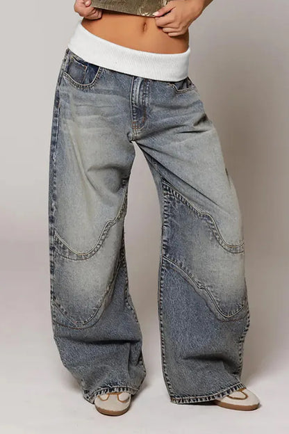 Vintage Wide Leg Jeans