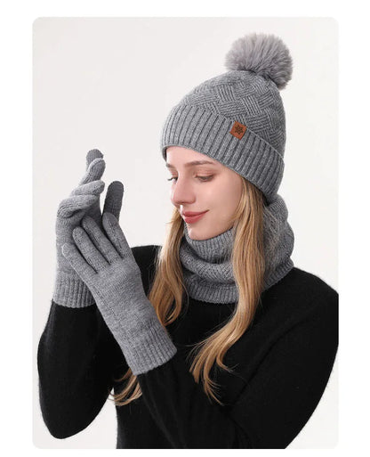 Comfortable Cold-Resistant 3pcs Winter Set