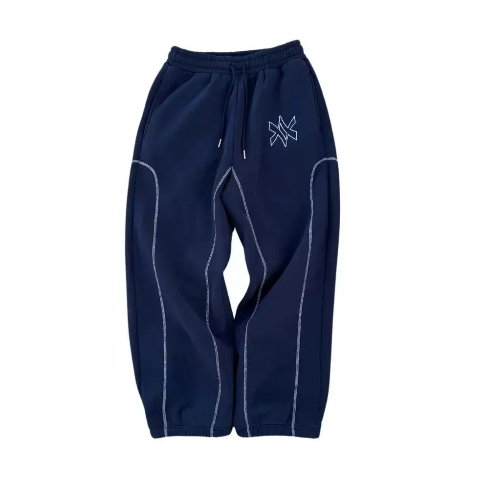 Casual Zipper Hoodie Sweatpant Two Piece Set