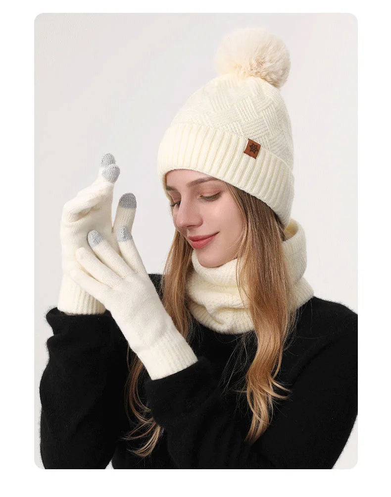 Comfortable Cold-Resistant 3pcs Winter Set