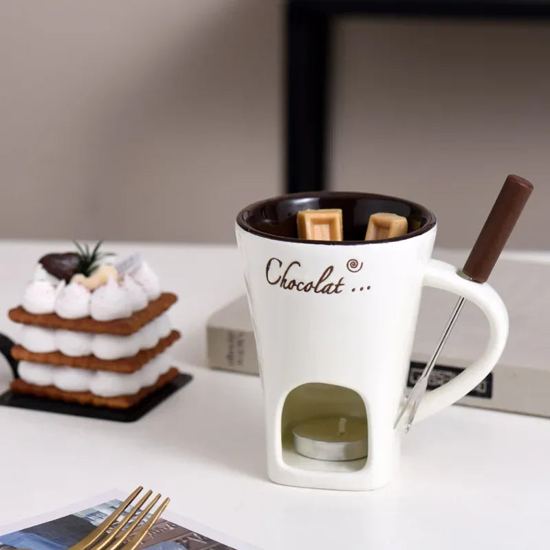 Candle Cup Chocolate Melting 130ML