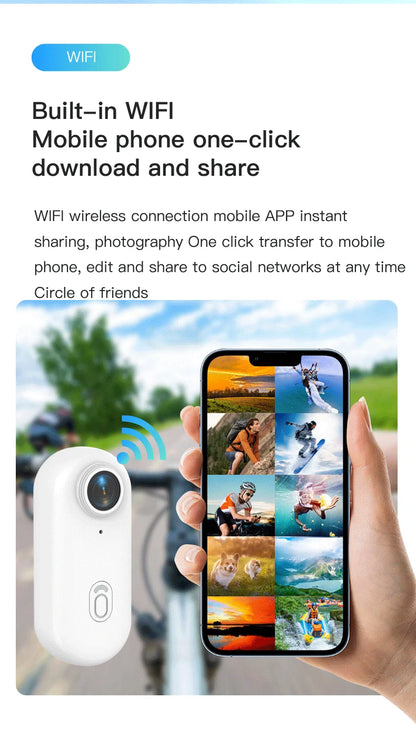 Pocket 4K Mini Camera Magnetic