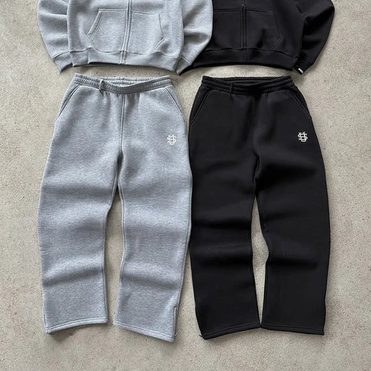 Zipper Sweatpants