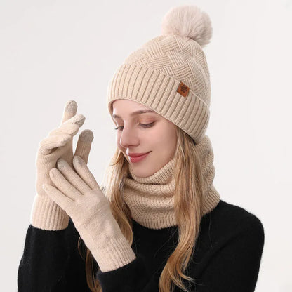 Comfortable Cold-Resistant 3pcs Winter Set