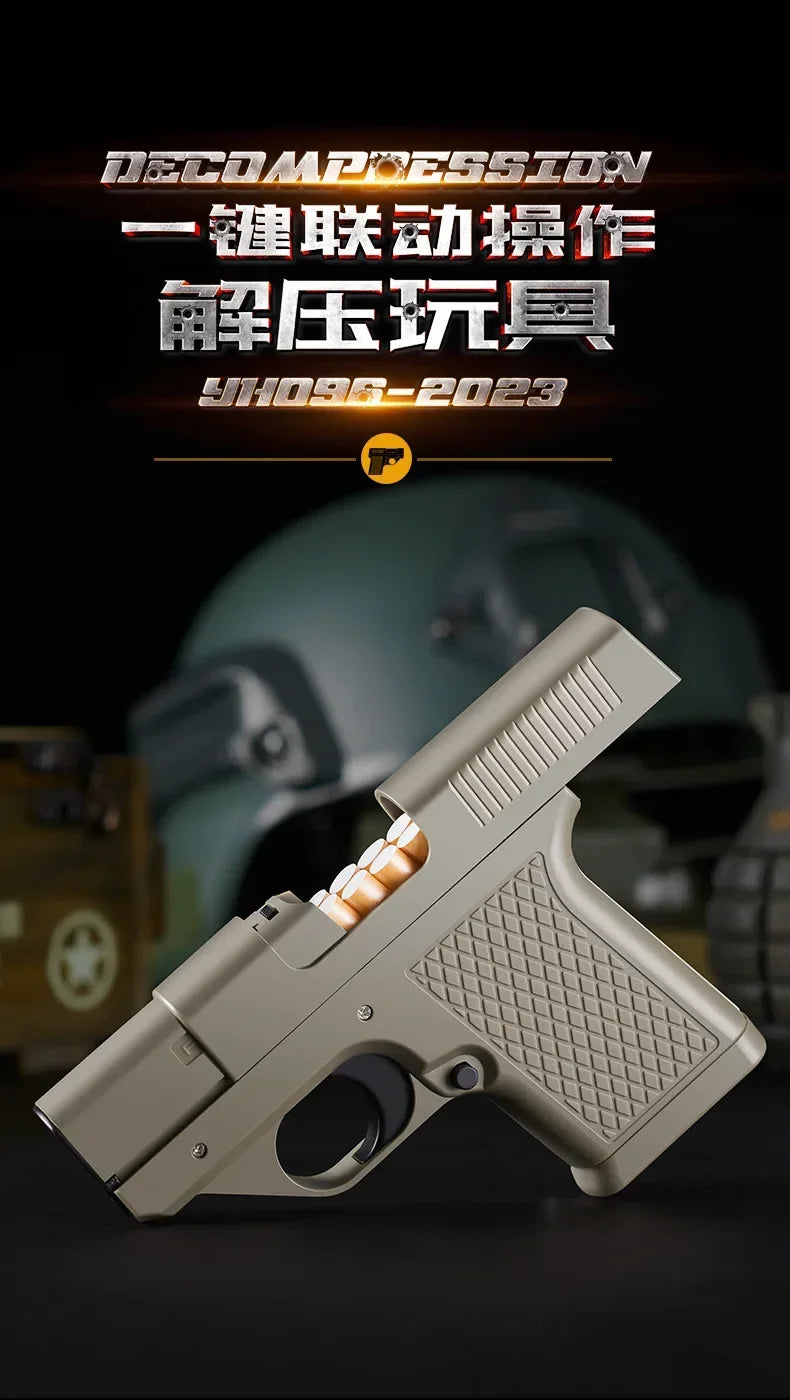 10PCS Pistol Style Lighters with 3 Cigarette Case